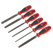Sealey Engineer's File Set 6pc 150mm AK580 Sealey - Dynamic Drive