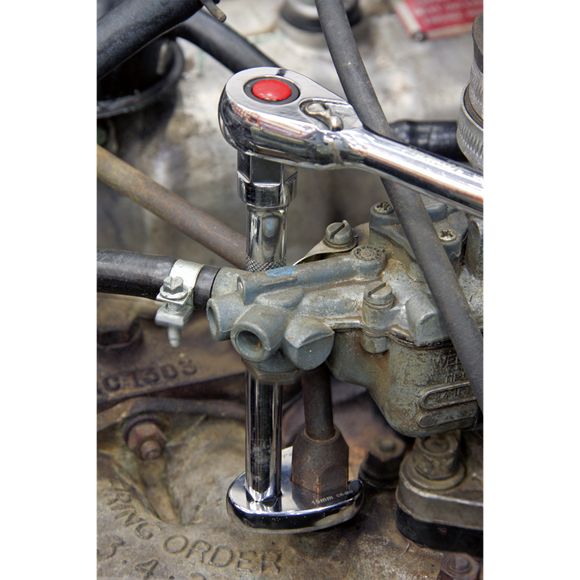 Sealey Crow's Foot Spanner Set 10pc 3/8"Sq Drive Metric AK598 Sealey - Dynamic Drive