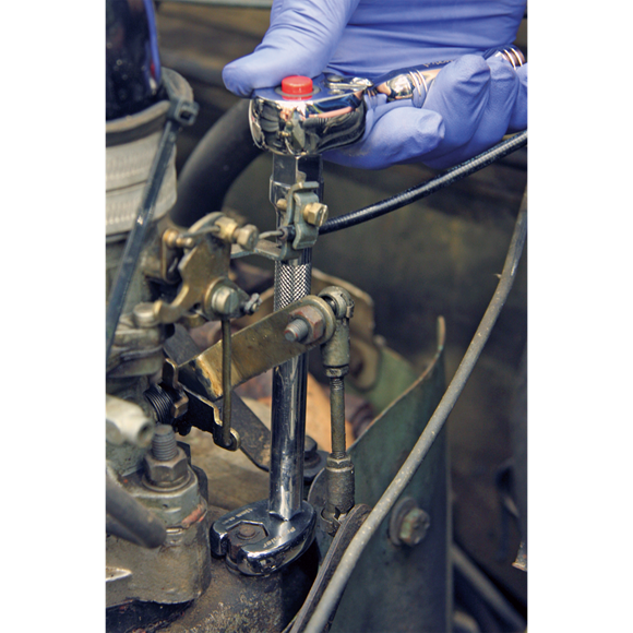 Sealey Crow's Foot Spanner Set 10pc 3/8"Sq Drive Metric AK598 Sealey - Dynamic Drive