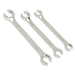 Sealey Flare Nut Spanner Set 3pc Metric AK600 Sealey - Dynamic Drive