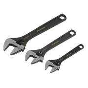 Sealey Adjustable Wrench Set 3pc AK607 Sealey - Dynamic Drive