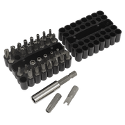 Sealey Security Bit & Magnetic Adaptor Set 33pc AK614 Sealey - Dynamic Drive