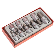 Sealey Hex Socket Bit Set 9pc 1/2"Sq Drive AK620 Sealey - Dynamic Drive