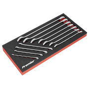 Sealey Combination Spanner Set 11pc Imperial AK630AF Sealey - Dynamic Drive