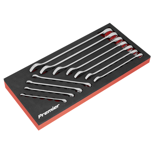 Sealey Combination Spanner Set 11pc Imperial AK630AF Sealey - Dynamic Drive