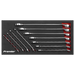 Sealey Combination Spanner Set 11pc Imperial AK630AF Sealey - Dynamic Drive