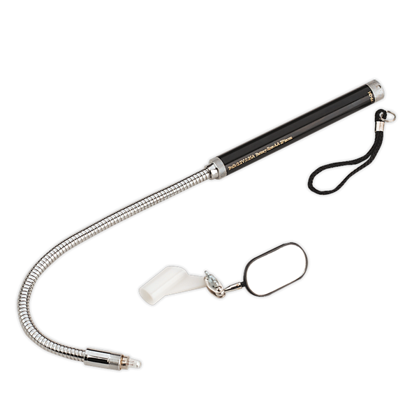 Sealey Flexible Inspection Mirror with Light AK650 Sealey - Dynamic Drive