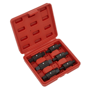 Sealey Oil Drain Plug Key Set 6pc Double End AK658 Sealey - Dynamic Drive