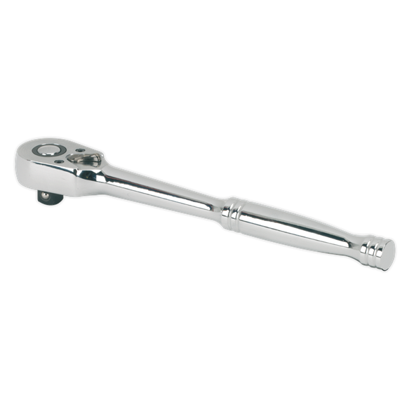 Sealey Ratchet Wrench 1/4"Sq Drive Pear-Head Flip Reverse AK660 Sealey - Dynamic Drive