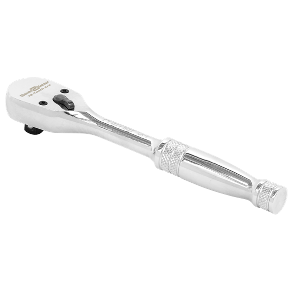 Sealey Ratchet Wrench 1/4"Sq Drive Dust-Free with Flip Reverse AK660DF Sealey - Dynamic Drive