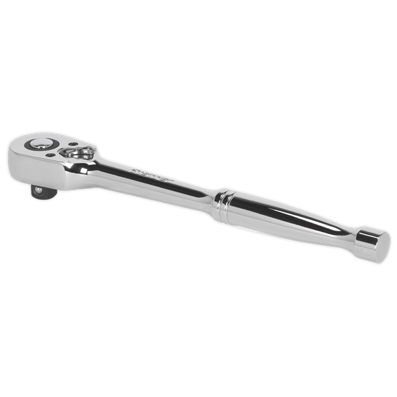 Sealey Ratchet Wrench 3/8"Sq Drive Pear-Head Flip Reverse AK661 Sealey - Dynamic Drive