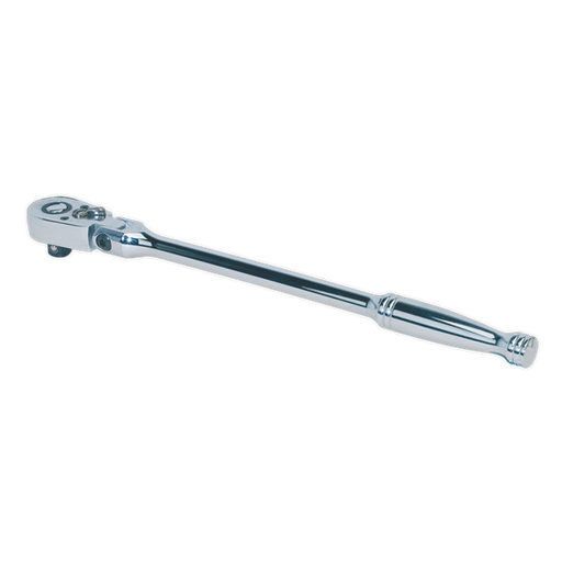 Sealey Ratchet Wrench Flexi-Head 300mm 3/8"Sq Drive Pear-Head Flip Reverse Sealey - Dynamic Drive