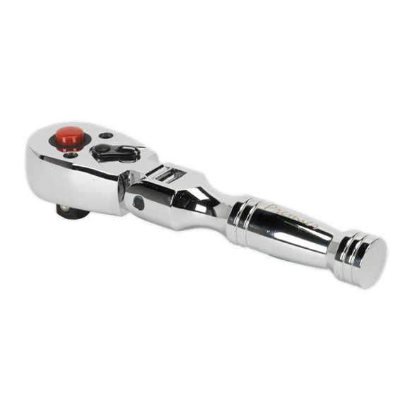 Sealey Ratchet Wrench Flexi-Head Stubby 3/8"Sq Drive AK661SF Sealey - Dynamic Drive