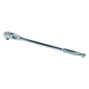 Sealey Ratchet Wrench Flexi-Head 445mm 1/2"Sq Drive Pear-Head Flip Reverse Sealey - Dynamic Drive