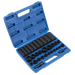 Sealey Impact Socket Set 32pc Standard/Deep 3/8" & 1/2"Sq Drive Metric/Imperial Sealey - Dynamic Drive