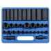 Sealey Impact Socket Set 32pc Standard/Deep 3/8" & 1/2"Sq Drive Metric/Imperial Sealey - Dynamic Drive