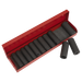 Sealey Impact Socket Set 12pc Deep 3/8"Sq Drive Metric/Imperial AK683 Sealey - Dynamic Drive