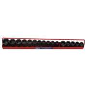 Sealey Impact Socket Set 16pc 1/2"Sq Drive Metric/Imperial AK684 Sealey - Dynamic Drive