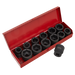 Sealey Impact Socket Set 13pc 3/4"Sq Drive Metric/Imperial AK686 Sealey - Dynamic Drive