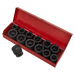 Sealey Impact Socket Set 13pc 3/4"Sq Drive Metric/Imperial AK686 Sealey - Dynamic Drive