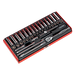Sealey AK690 Premier 41 Piece 1/4" Sq Dr Metric/imperial Socket Set + Metal Case Sealey  - Dynamic Drive