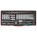 Sealey Socket Set 45pc 3/8"Sq Dr 6pt WallDrive - Metric/Imperial AK692 Sealey  - Dynamic Drive