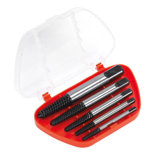 Sealey Screw Extractor Set 5pc Helix Type AK722 Sealey - Dynamic Drive