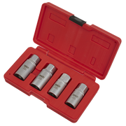 Sealey Stud Extractor Set 4pc 1/2"Sq Drive Metric AK723 Sealey - Dynamic Drive