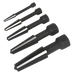 Sealey Screw Extractor Set 5pc Double Edge AK752 Sealey - Dynamic Drive