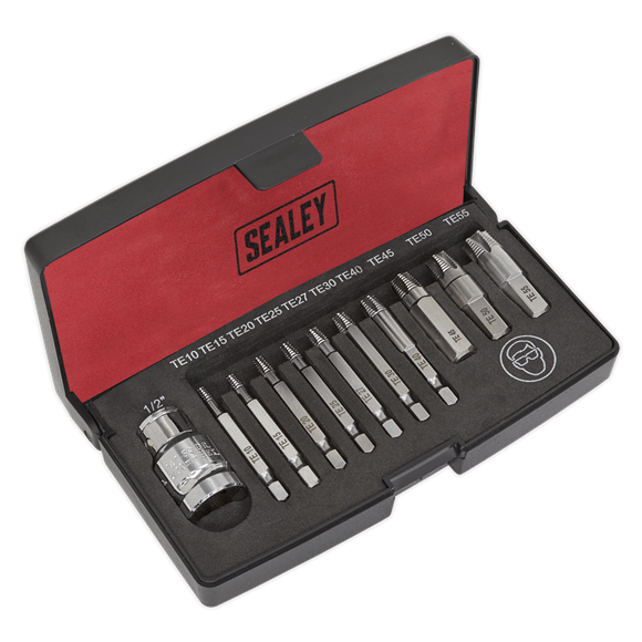 Sealey TRX-Star* Fitting Extractor Set 11pc AK756T Sealey - Dynamic Drive