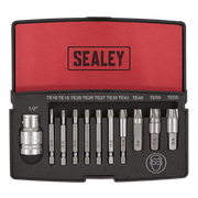 Sealey TRX-Star* Fitting Extractor Set 11pc AK756T Sealey - Dynamic Drive