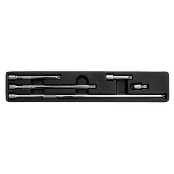 Sealey Wobble Extension Bar Set 5pc 3/8"Sq Drive AK767 Sealey - Dynamic Drive