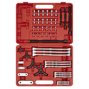 Sealey Gear Reversible Puller Set 4pc Triple Leg AK79 Sealey - Dynamic Drive