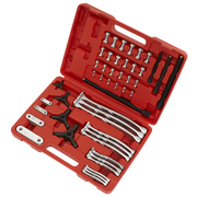 Sealey Gear Reversible Puller Set 4pc Triple Leg AK79 Sealey - Dynamic Drive