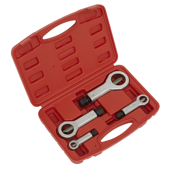 Sealey Nut Splitter Set 4pc AK85 Sealey - Dynamic Drive