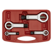 Sealey Nut Splitter Set 4pc AK85 Sealey - Dynamic Drive