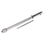 Sealey Ratchet Tap Wrench Long Handle M5-M12 AK879WL Sealey - Dynamic Drive