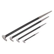 Sealey Heel Bar Set 4pc 150 300 410 510mm AK880 Sealey - Dynamic Drive