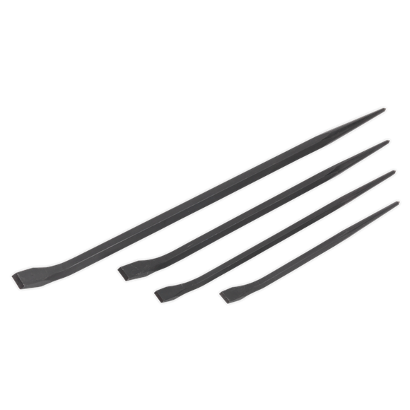 Sealey Pry Bar Set 4pc 300 400 450 600mm AK881 Sealey - Dynamic Drive