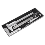 Sealey Measuring Tool Set 4pc AK91SET Sealey - Dynamic Drive