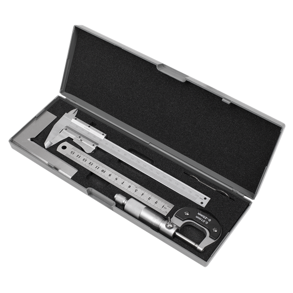 Sealey Measuring Tool Set 4pc AK91SET Sealey - Dynamic Drive