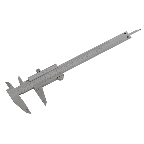 Sealey Vernier Caliper 150mm(6") (0.02mm 1/1000" Acc) AK962 Sealey - Dynamic Drive