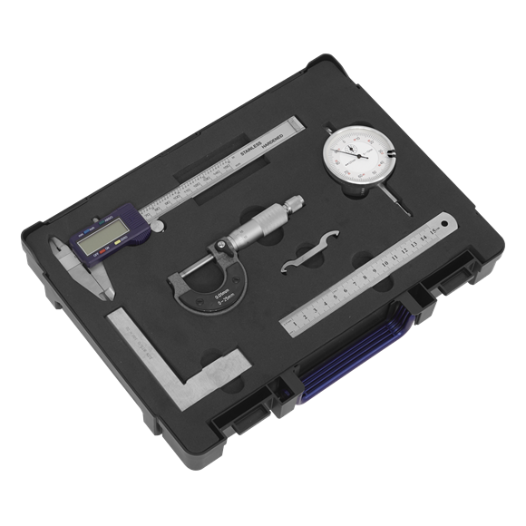 Sealey Measuring Tool Set 5pc AK96SET Sealey - Dynamic Drive