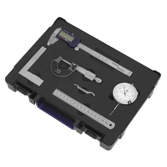 Sealey Measuring Tool Set 5pc AK96SET Sealey - Dynamic Drive
