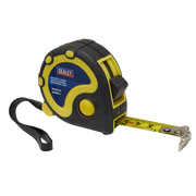 Sealey Rubber Tape Measure 3m(10ft) x 16mm Metric/Imperial AK988 Sealey - Dynamic Drive