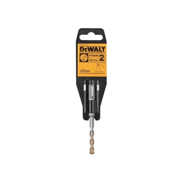 Dewalt Power Tools SDS Plus EXTREME 2® Drill Bit 7 x 110mm DeWALT Power Tools - Dynamic Drive