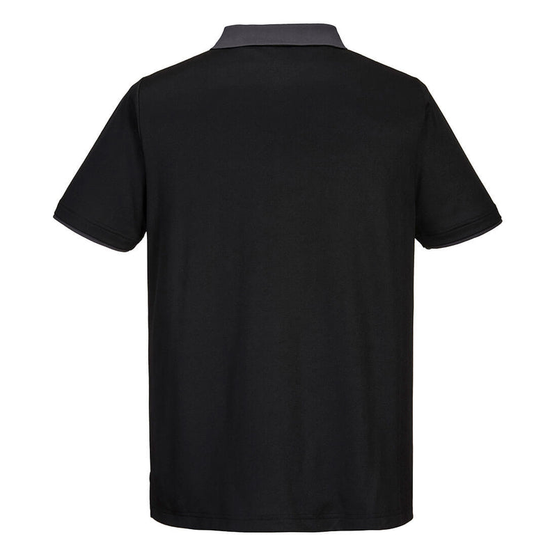 Portwest Pw2 Polo Shirt S/S XX-Large PW210BZRXXL Portwest - Dynamic Drive