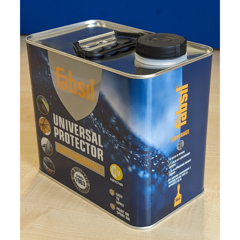Fabsil 2.5L Litre Brush on Waterproofing Sealant Tent Awning Canvas Grangers Fabsil - Dynamic Drive