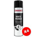 4x Simoniz Large White Primer Acrylic Aerosol Car Spray Paint 500ml SIMP12D Simoniz - Dynamic Drive
