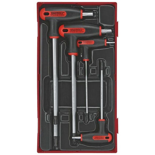 Teng Tools T-Handle Ball Point Hex Key Set AF TT1 7 Pieces Teng Tools - Dynamic Drive